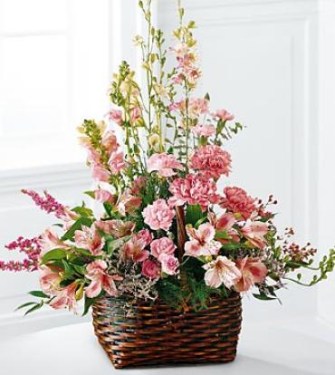 Exquisite Memorial Basket