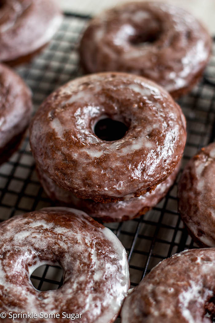 Chocolate Cake Donuts