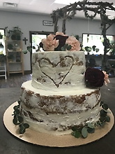 2 Tier Naked Cake