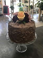 9 inch Double Layer Chocolate Cake