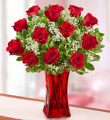 Blooming Love  Premium Red Roses